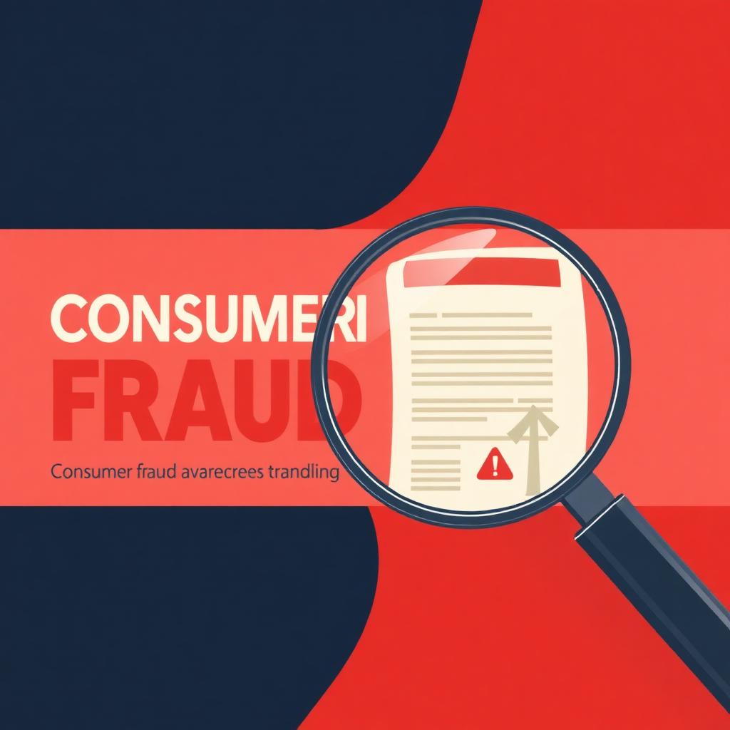Consumer fraud awareness illustration warning about Pamela Hachem scam allegations